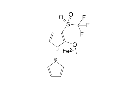 1-Methoxy-2-(trifluoromethylsulfonyl)ferrocene