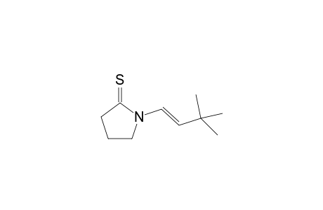 N-[(E)-3,3-Dimethyl-but-1-enyl]pyrrolidine-2-thione
