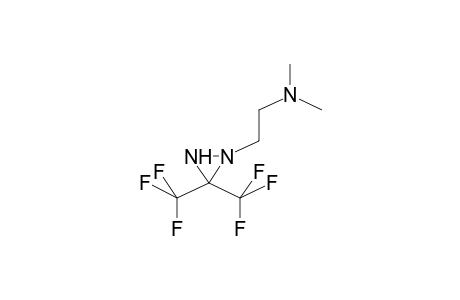 (+)-1-BETA-DIMETHYLAMINOETHYL-3,3-BIS(TRIFLUOROMETHYL)DIAZIRIDINE