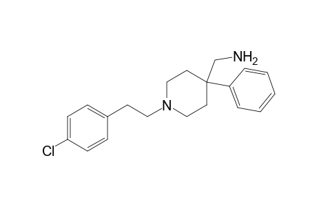 (1-(4-chlorophenethyl)-4-phenylpiperidin-4-yl)methanamine
