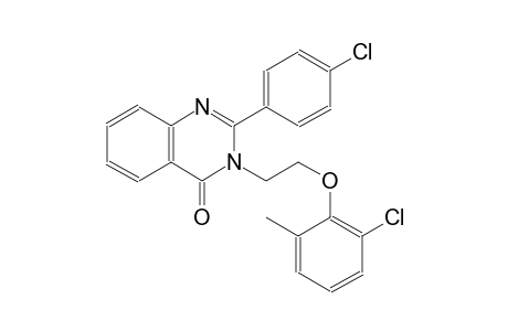 3-[2-(2-chloro-6-methylphenoxy)ethyl]-2-(4-chlorophenyl)-4(3H)-quinazolinone
