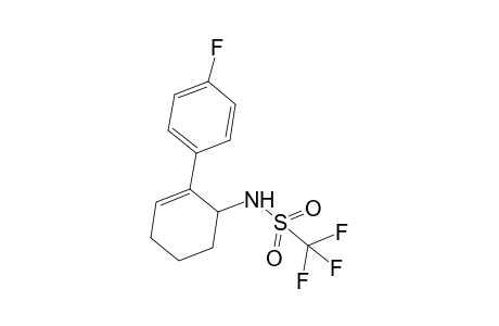 1,1,1-trifluoro-N-[2-(4-fluorophenyl)cyclohex-2-en-1-yl]methanesulfonamide