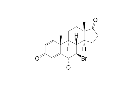 7-BETA-BROMO-6-ALPHA-HYDROXY-1,4-ANDROSTADIENE-3,17-DIONE