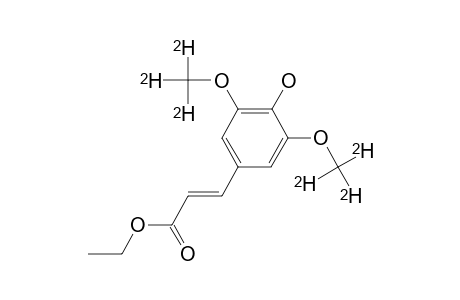 ETHYL_4-HYDROXY-3,5-BIS-([(12)-C,(2)-H3]-METHOXY)-CINNAMATE;ETHYL_SINAPATE