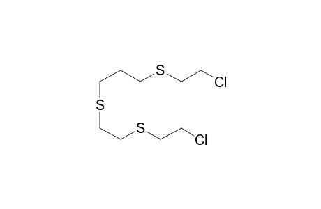 (2-Chloroethylthiopropyl)-(2-chloroethylthioethyl) sulfide