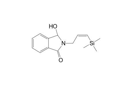 3-Hydroxy-2-[3-t(rimethylsilyl)prop-2-enyl]isoindolinone