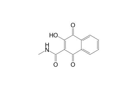 3-Hydroxy-N-methyl-1,4-dioxo-1,4-dihydronaphthalene-2-carboxamide
