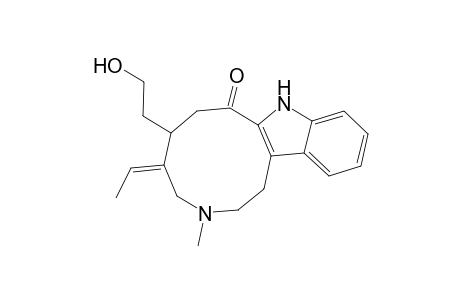 8H-Azecino[5,4-b]indol-8-one, 5-ethylidene-1,2,3,4,5,6,7,9-octahydro-6-(2-hydroxyethyl)-3-methyl-, [S-(E)]-