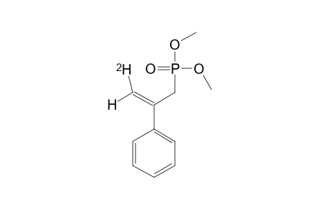 DIMETHYL-[1-(2)H]-2-PHENYL-2-PROPENYL-PHOSPHONATE