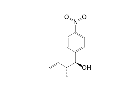 (1S*,2R*)-2-Methyl-1-(4-nitrophenyl)but-3-en-1-ol