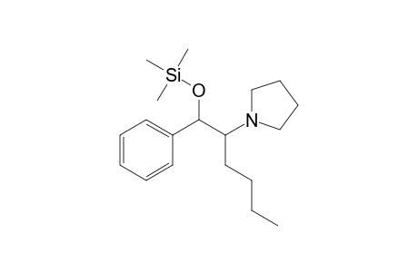 1-(1-Phenyl-1-((trimethylsilyl)oxy)hexan-2-yl)pyrrolidine