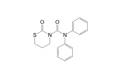 N,N-diphenyl-2-oxotetrahydro-2H-1,3-thiazine-3-carboxamide