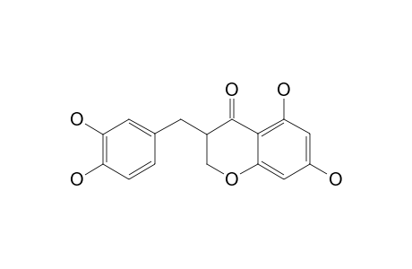 5,7-DIHYDROXY-3-(3',4'-DIHYDROXYBENZYL)-4-CHROMANONE