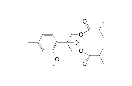 2-(2'-METHOXY-PARA-TOLYL)-GLYCERYL_1,3-DIISOBUTYRATE