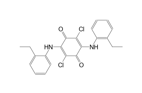 2,5-dichloro-3,6-bis(2-ethylanilino)benzo-1,4-quinone