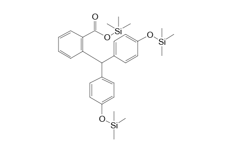 Trimethylsilyl 2-(bis(4-((trimethylsilyl)oxy)phenyl)methyl)benzoate