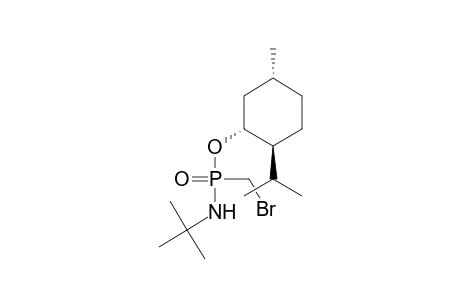 Menthyl p-(bromomethyl)-N-tert-butylphosphonamidate
