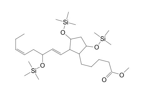 5-(2-(3-(trimethylsiloxy)-1(E),5(Z)-octa-dienyl)-3,5-di(trimethylsiloxy)cyclopentyl)pentanoic acid methyl ester