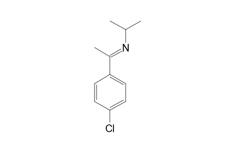 (E)-N-[1-(4-CHLOROPHENYL)-ETHYLIDENE]-ISOPROPYLAMINE