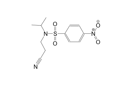 N-(2-Cyano-ethyl)-N-isopropyl-4-nitro-benzenesulfonamide