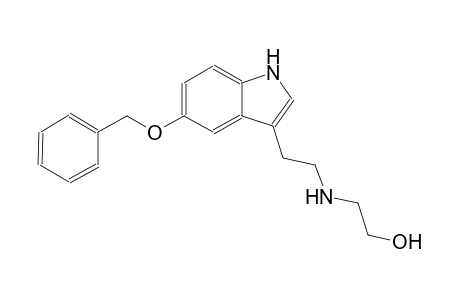 2-({2-[5-(benzyloxy)-1H-indol-3-yl]ethyl}amino)ethanol