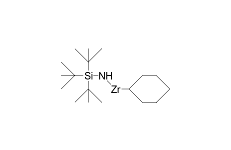 (Tris(T-butyl)-silylamino)-cyclohexyl zirconium