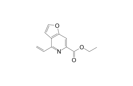 4-vinylfuro[2,3-d]pyridine-6-carboxylic acid ethyl ester