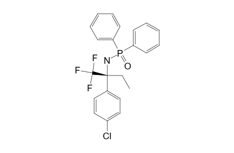 N-[(1R)-1-(4-CHLOROPHENYL)-1-(TRIFLUOROMETHYL)-PROPYL]-P,P-DIPHENYLPHOSPHINIC-AMIDE