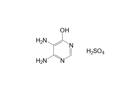 5,6-diamino-4-pyrimidinol, sulfate(1.1)(salt)