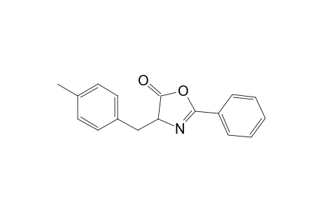2-Phenyl-4-(p-tolylmethyl)-4H-oxazol-5-one
