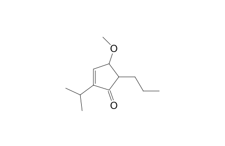 4-Methoxy-2-isopropyl-5-propylcyclopent-2-en-1-one