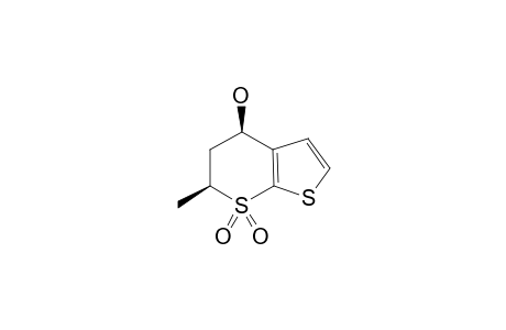 (4R,6S)-4-HYDROXY-6-METHYL-5,6-DIHYDRO-4H-THIENO-[2,3-B]-THIOPYRAN-7,7-DIOXIDE