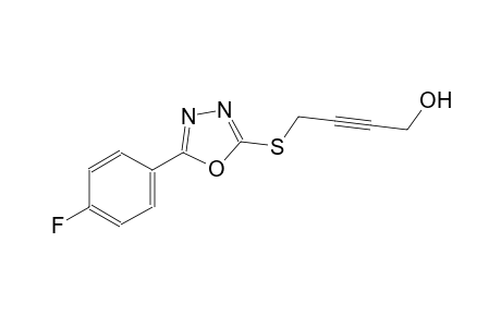 2-butyn-1-ol, 4-[[5-(4-fluorophenyl)-1,3,4-oxadiazol-2-yl]thio]-