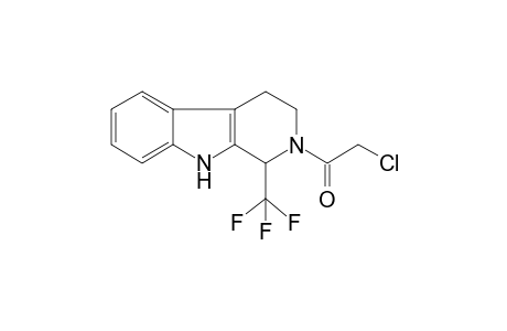 2-Chloranyl-1-[1-(trifluoromethyl)-1,3,4,9-tetrahydropyrido[3,4-b]indol-2-yl]ethanone