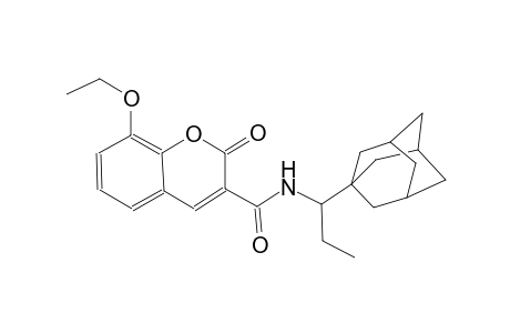 N-[1-(1-adamantyl)propyl]-8-ethoxy-2-oxo-2H-chromene-3-carboxamide
