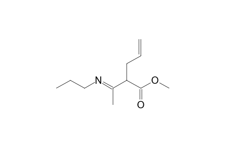 2-(1-Propyliminoethyl)pent-4-enoic acid methyl ester