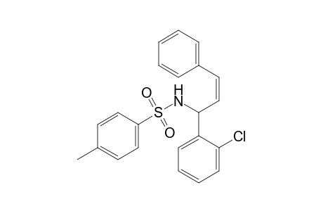 (Z)-1-(2-Chlorophenyl)-N-tosyl-3-phenylpropenylamine