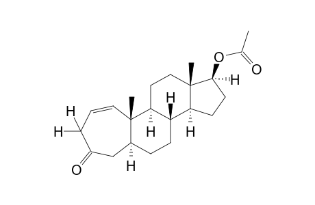 17β-hydroxy-A-homo-6α-androst-1-ene-4-one, acetate (ester)