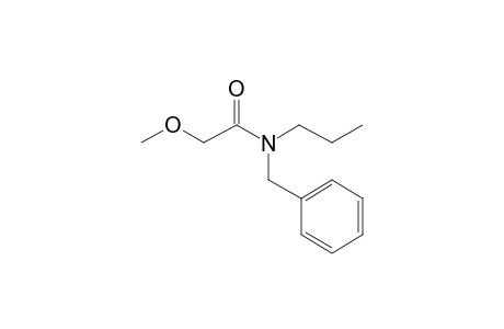 Acetamide, 2-methoxy-N-benzyl-N-propyl-