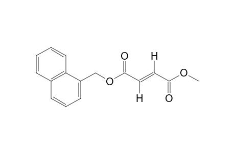 fumaric acid, methyl (1-naphthyl)methyl ester