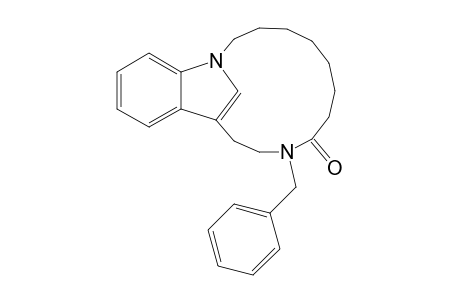 10-Benzyl-1,10-diazatricyclo[11.6.1.0(14.19)]eicosa-13(20),14,16,18-tetraen-9-one