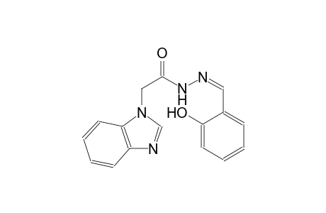 1H-benzimidazole-1-acetic acid, 2-[(Z)-(2-hydroxyphenyl)methylidene]hydrazide