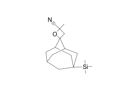 ANTI-4'-CYANO-4'-METHYL-5-TRIMETHYLSILYLSPIRO-[ADAMANTANE-2,2'-OXETANE]