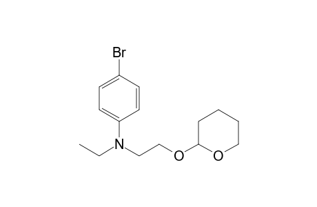 (4-bromophenyl)-ethyl-(2-tetrahydropyran-2-yloxyethyl)amine