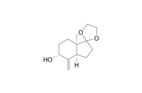 (3aS,5R,7aR)-1,1-Ethylidenedioxy-7a-methyl-4-methylene-3a,4,5,6,7,7a-hexahydroindan-5-ol