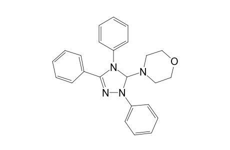 4-(2,4,5-triphenyl-3H-1,2,4-triazol-3-yl)morpholine