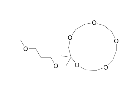 2-Methyl2-[[(3-methoxypropyl)oxy]methyl]-15-crown-5