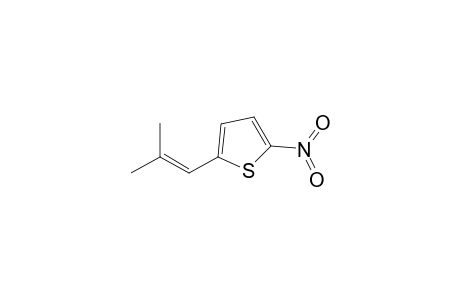 Thiophene, 2-(2-methyl-1-propenyl)-5-nitro-