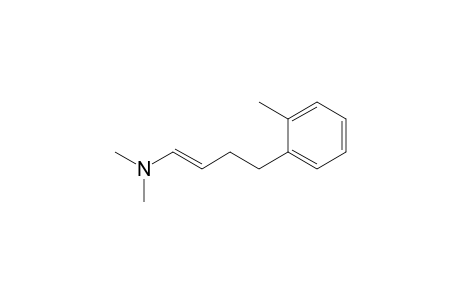 (E)-N,N-dimethyl-4-(2-methylphenyl)-1-buten-1-amine