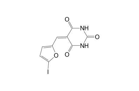5-[(5-Iodo-2-furyl)methylene]-2,4,6(1H,3H,5H)-pyrimidinetrione
